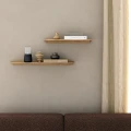 Drewniana półka na ścianę Shelf 78, olejowany dąb - Andersen Furniture