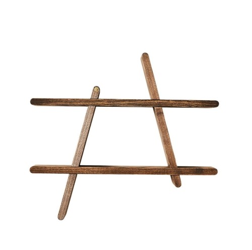 Półka na ścianę drewniana A-Shelf, Smoked Ash 52x9x46 - Andersen Furniture