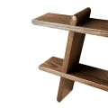 Półka na ścianę drewniana A-Shelf, Smoked Ash 52x9x46 - Andersen Furniture