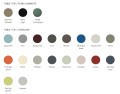 Stół okrągły na jednej nodze Delta Ø79, wybór koloru blatu - Andersen Furniture