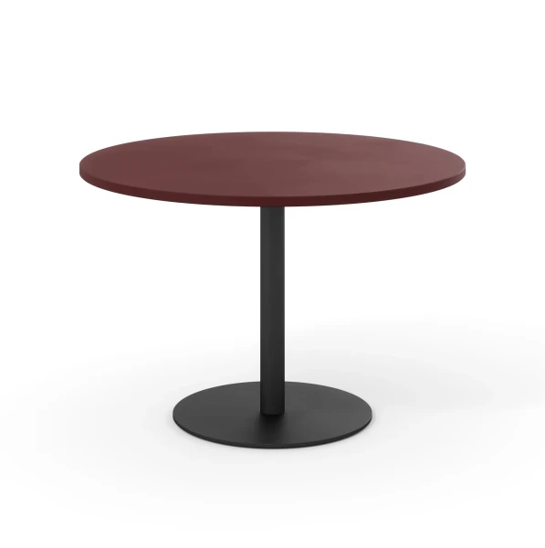 Stół okrągły na jednej nodze Delta Ø90, wybór koloru blatu - Andersen Furniture