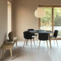 Stół do jadalni asymetryczny T8, kolor blatu do wyboru - Andersen Furniture