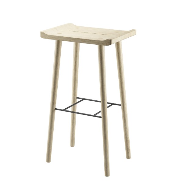 Hoker drewniany Scala 74, dąb naturalny - EKTA Living