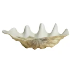 Duża misa dekoracyjna muszla, z poliżywicy - Nordal
