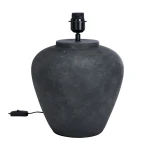 Ceramiczna podstawa lampy stołowej Lilly Antracite - PR Home