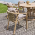 Krzesło ogrodowe drewniane Papouasie - Hesperide