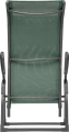 Leżak ogrodowy składany Decima, oliwkowy zielony - Hesperide