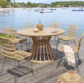 Krzesło plecione ogrodowe Lambada, 2 szt - Hesperide