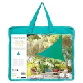 Żagiel przeciwsłoneczny trójkątny Curacao 3x3x3 m, Emerald - Hesperide