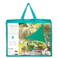 Żagiel przeciwsłoneczny trójkątny Curacao 5x5x5 m, Emerald - Hesperide