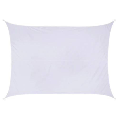 Żagiel ogrodowy Curacao 2x3 m, biały - Hesperide