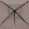 Parasol ogrodowy kwadratowy, Soya 2.5x2.5m, taupe - Hesperide
