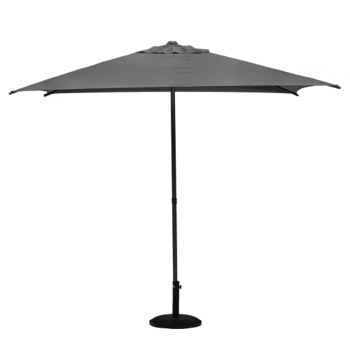 Parasol ogrodowy kwadratowy, Soya 2.5x2.5m, szary - Hesperide