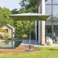 Parasol ogrodowy kwadratowy, Soya 2.5x2.5m, zielony - Hesperide