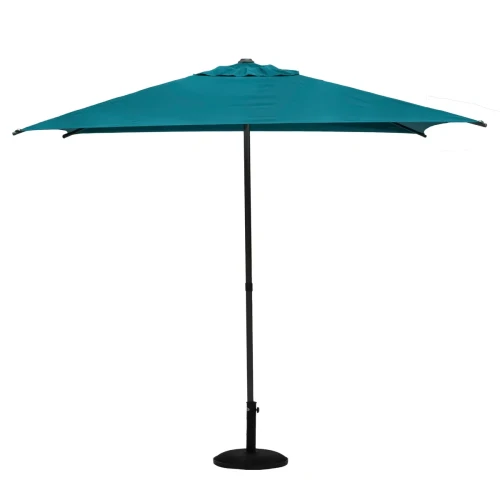 Parasol ogrodowy kwadratowy, Soya 2.5x2.5m, niebieski - Hesperide