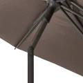 Parasol ogrodowy, Soya 2.7m okrągły, taupe - Hesperide