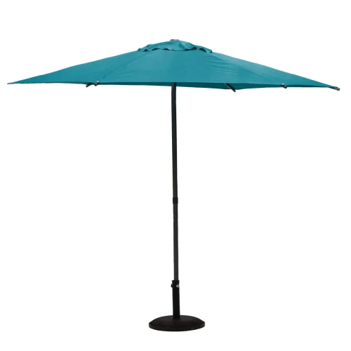 Parasol ogrodowy, Soya 2.7m okrągły odchylany, niebieski - Hesperide