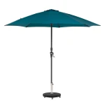 Parasol ogrodowy, Sisko 2.7m, okrągły odchylany, niebieski - Hesperide