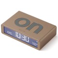 Budzik elektroniczny, dwustronny Flip Classic, soft gold - Lexon