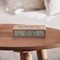 Budzik elektroniczny, dwustronny Flip Classic, soft gold - Lexon