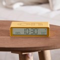 Budzik elektroniczny, dwustronny Flip Classic, żółty - Lexon