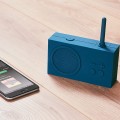 Radio przenośne, wodoodporne Bluetooth, Tykho 3, niebieski Duck Blue – Lexon
