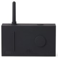 Radio przenośne, wodoodporne Bluetooth, Tykho 3, czarne – Lexon
