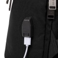Plecak na laptopa 14 cali, Track Double czarny – Lexon