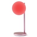 Lampka z ładowarką indukcyjną Bubble, różowa - Lexon