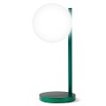 Lampka z ładowarką indukcyjną Bubble, zielona - Lexon