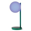 Lampka z ładowarką indukcyjną Bubble, zielona - Lexon