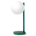 Lampka z ładowarką indukcyjną Bubble, zielona - Lexon