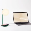 Lampka z ładowarką indukcyjną Bubble, zielona - Lexon