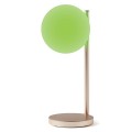Lampka z ładowarką indukcyjną Bubble, złota - Lexon