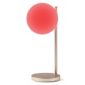 Lampka z ładowarką indukcyjną Bubble, złota - Lexon