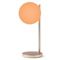 Lampka z ładowarką indukcyjną Bubble, złota - Lexon