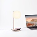 Lampka z ładowarką indukcyjną Bubble, złota - Lexon