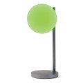Lampka z ładowarką indukcyjną Bubble, szara - Lexon