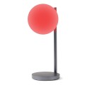 Lampka z ładowarką indukcyjną Bubble, szara - Lexon