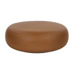 Designerski stolik kawowy okrągły Pretoria Ø70, terrakota - Pomax