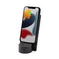 Ładowarka indukcyjna, City Energy Pro 10W z głośnikiem bluetooth, czarna - Lexon