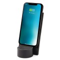 Ładowarka indukcyjna, City Energy Pro 10W z głośnikiem bluetooth, czarna - Lexon