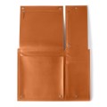 Etui na laptopa 14 cali Flat, brązowa - Lexon