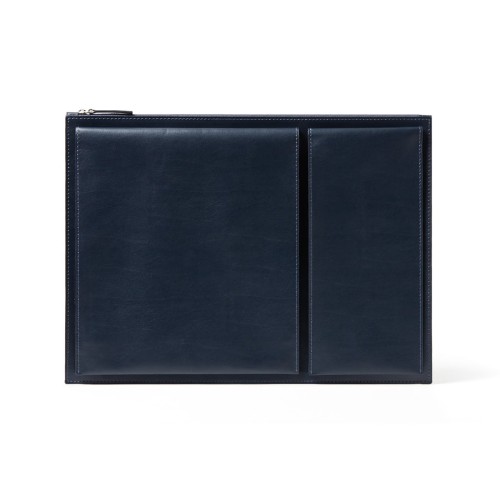 Etui na laptopa 14 cali Flat, ciemnoniebieskie - Lexon