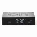Budzik zegar elektroniczny Flip Premium, aluminum - Lexon