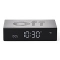 Budzik zegar elektroniczny Flip Premium, aluminum - Lexon
