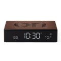 Budzik zegar elektroniczny Flip Premium, bronze - Lexon