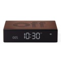 Budzik zegar elektroniczny Flip Premium, bronze - Lexon