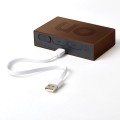 Budzik zegar elektroniczny Flip Premium, bronze - Lexon