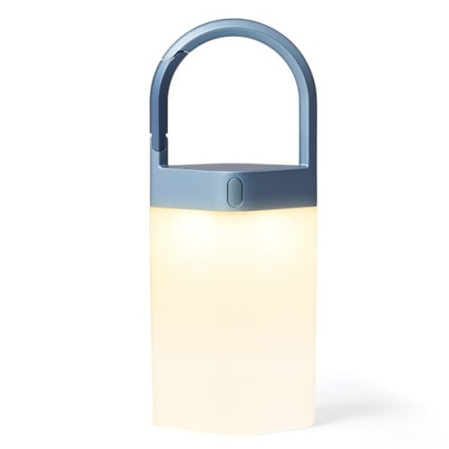 Bezprzewodowa lampa stołowa Horizon LED, niebieska - Lexon